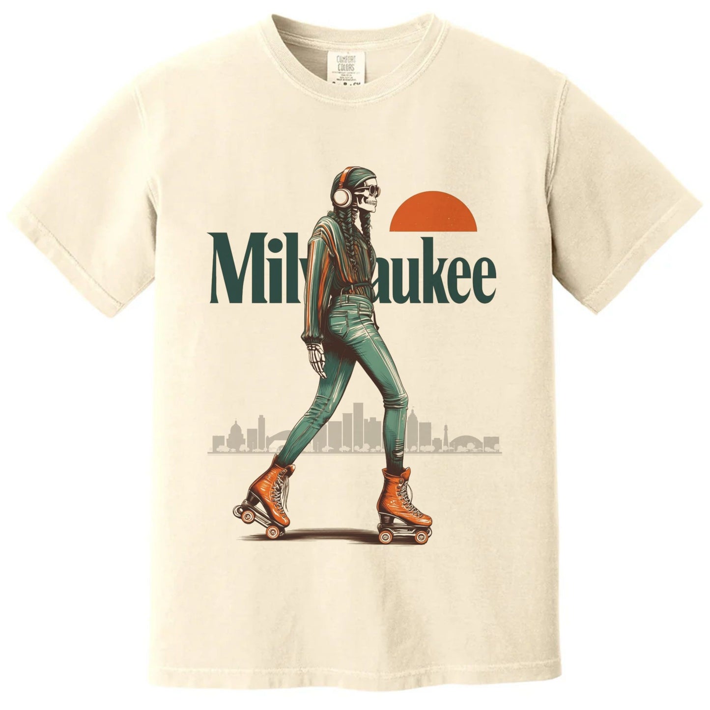 MKE Disco T-Shirt | Comfort Colors® 1717 Ivory