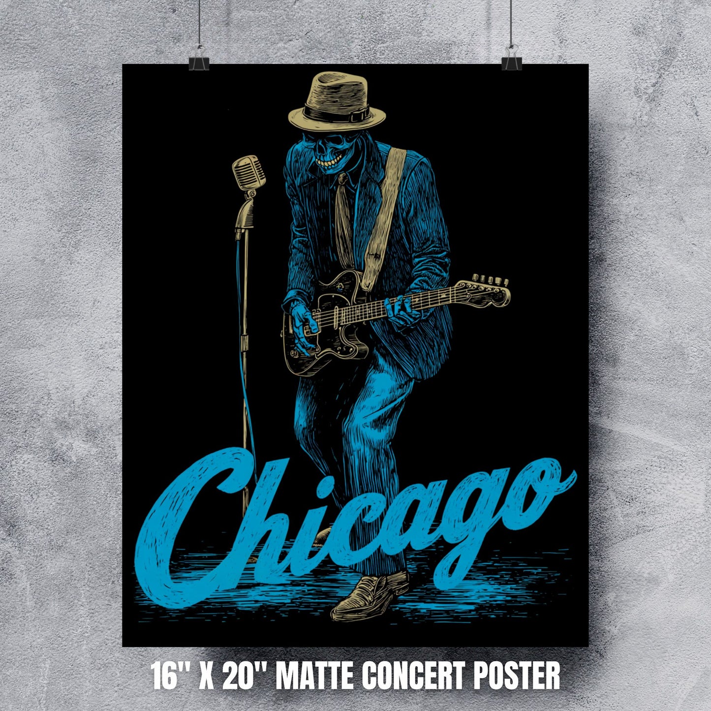 Chicago Waters Poster