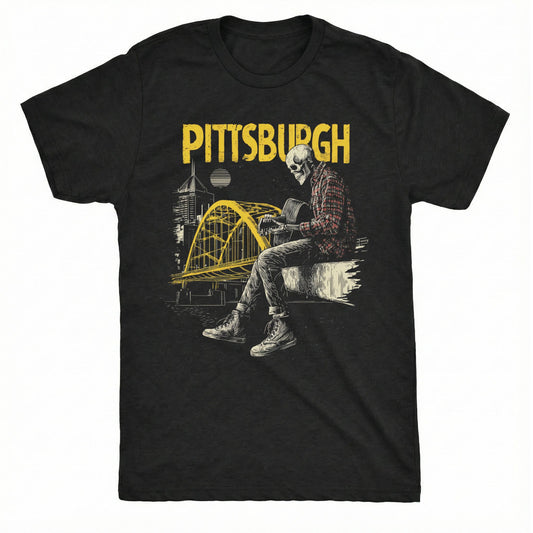 Pittsburgh Rock T-Shirt | Comfort Colors® 1717 Black
