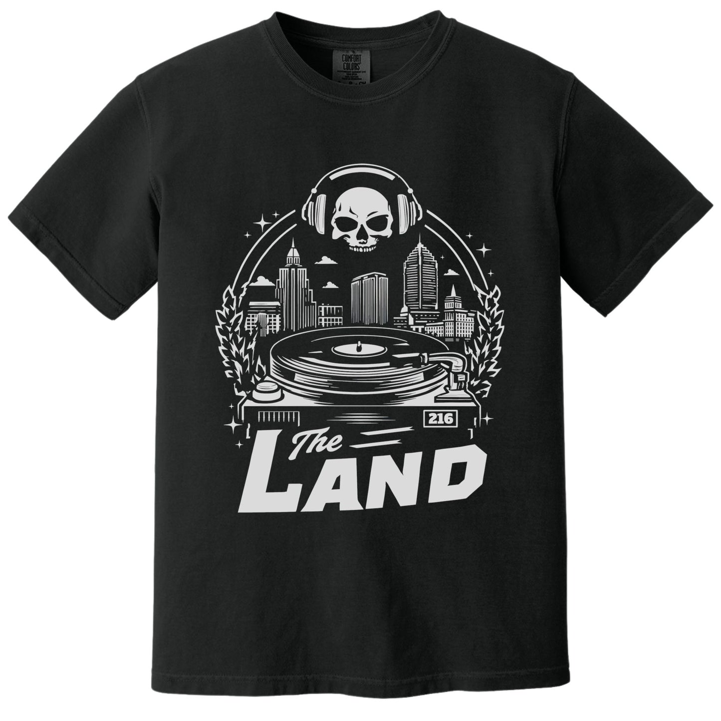 216 Vinyl T-Shirt | Comfort Colors® 1717 Black