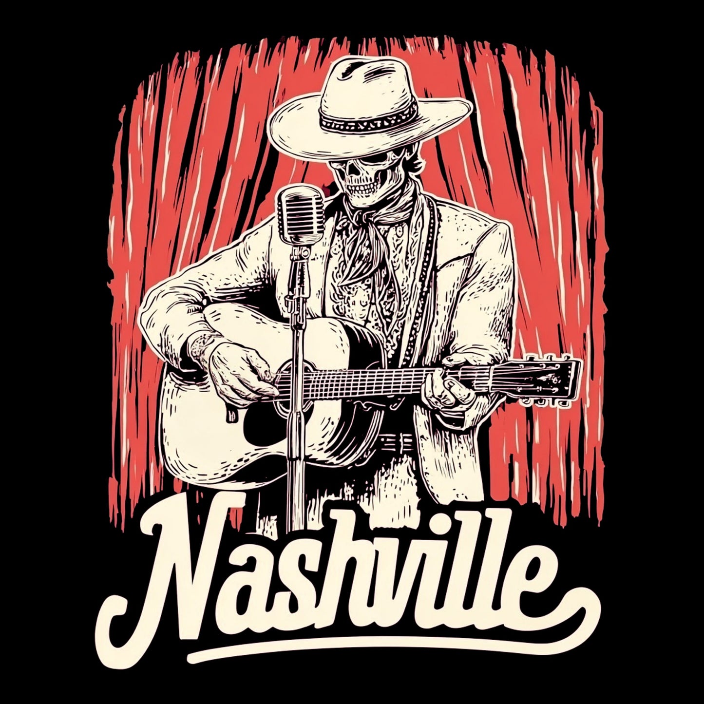 Grand Ole Tee Design Black