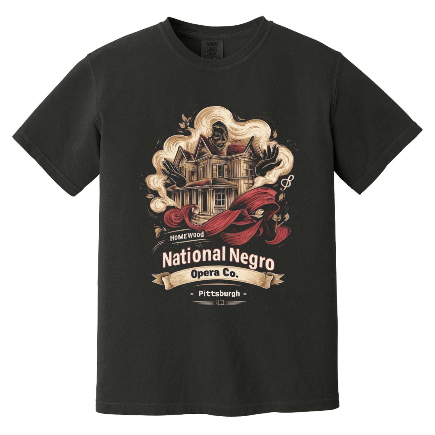Homewood Opera T-Shirt | Comfort Colors® 1717 Black