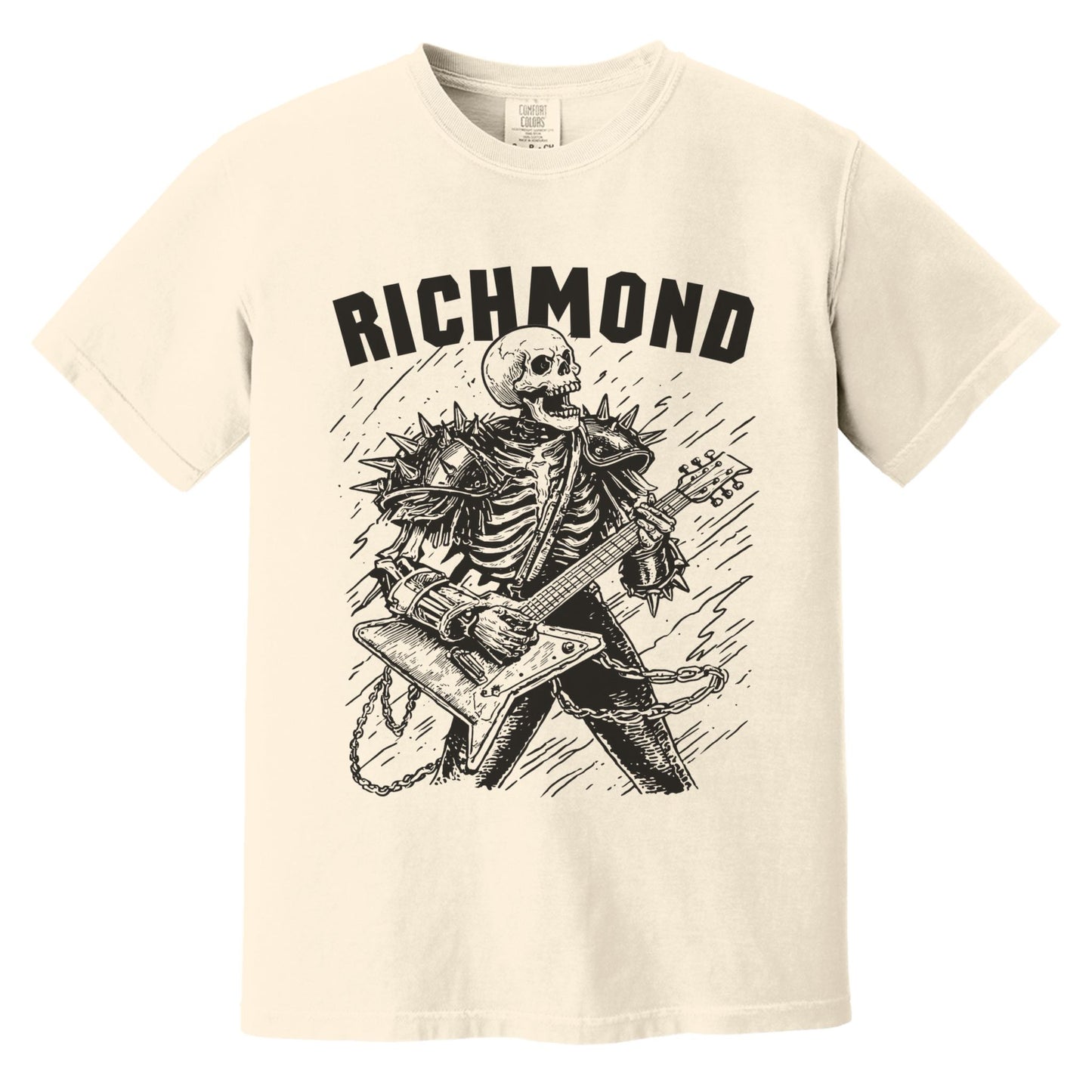 Richmond Metal T-Shirt | Comfort Colors® 1717 Ivory