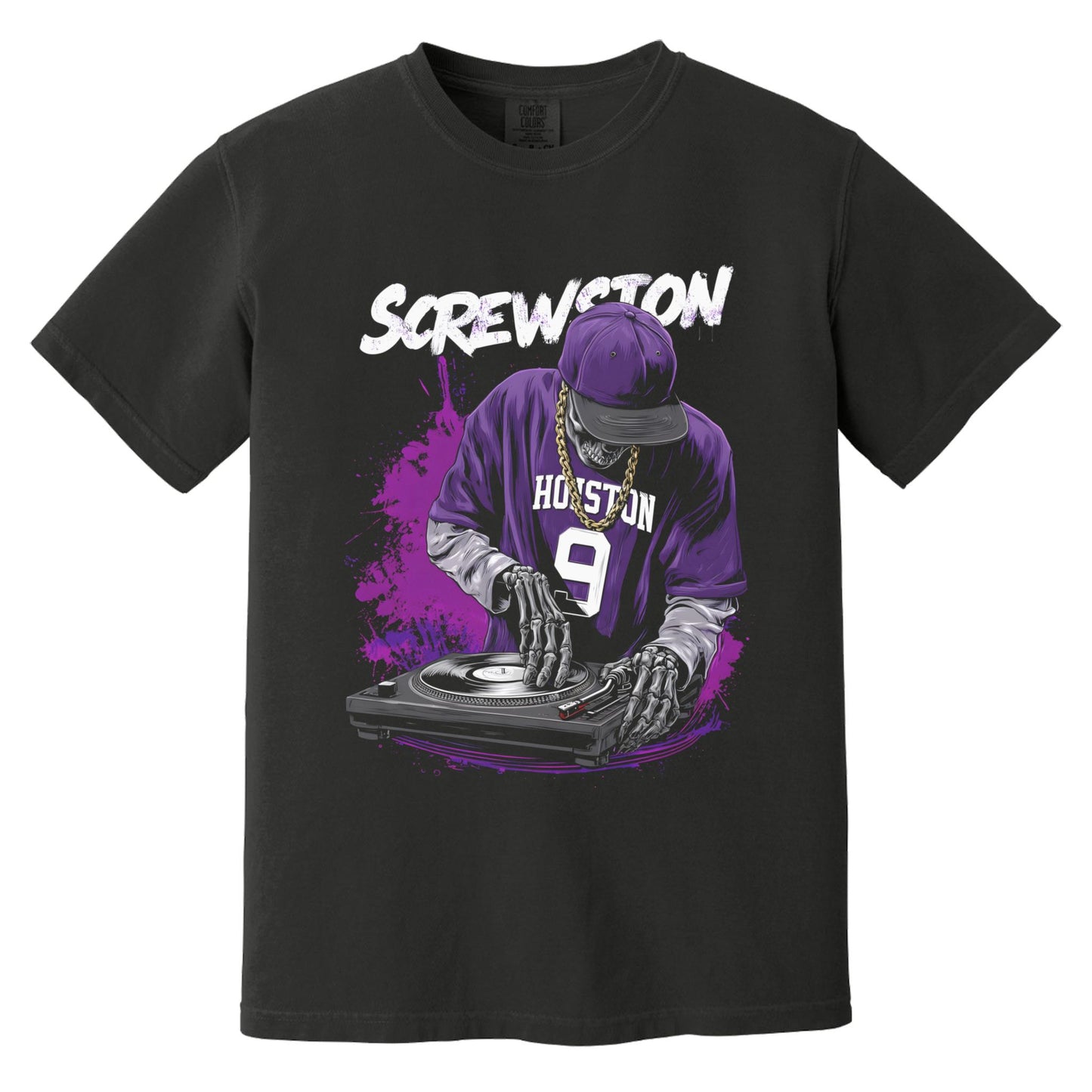 Screwston T-Shirt | Comfort Colors® 1717 Black