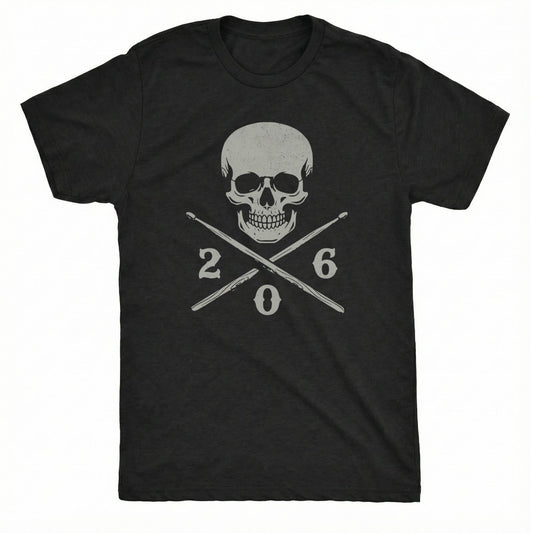 206 Cross Tee | Classic Tee Black