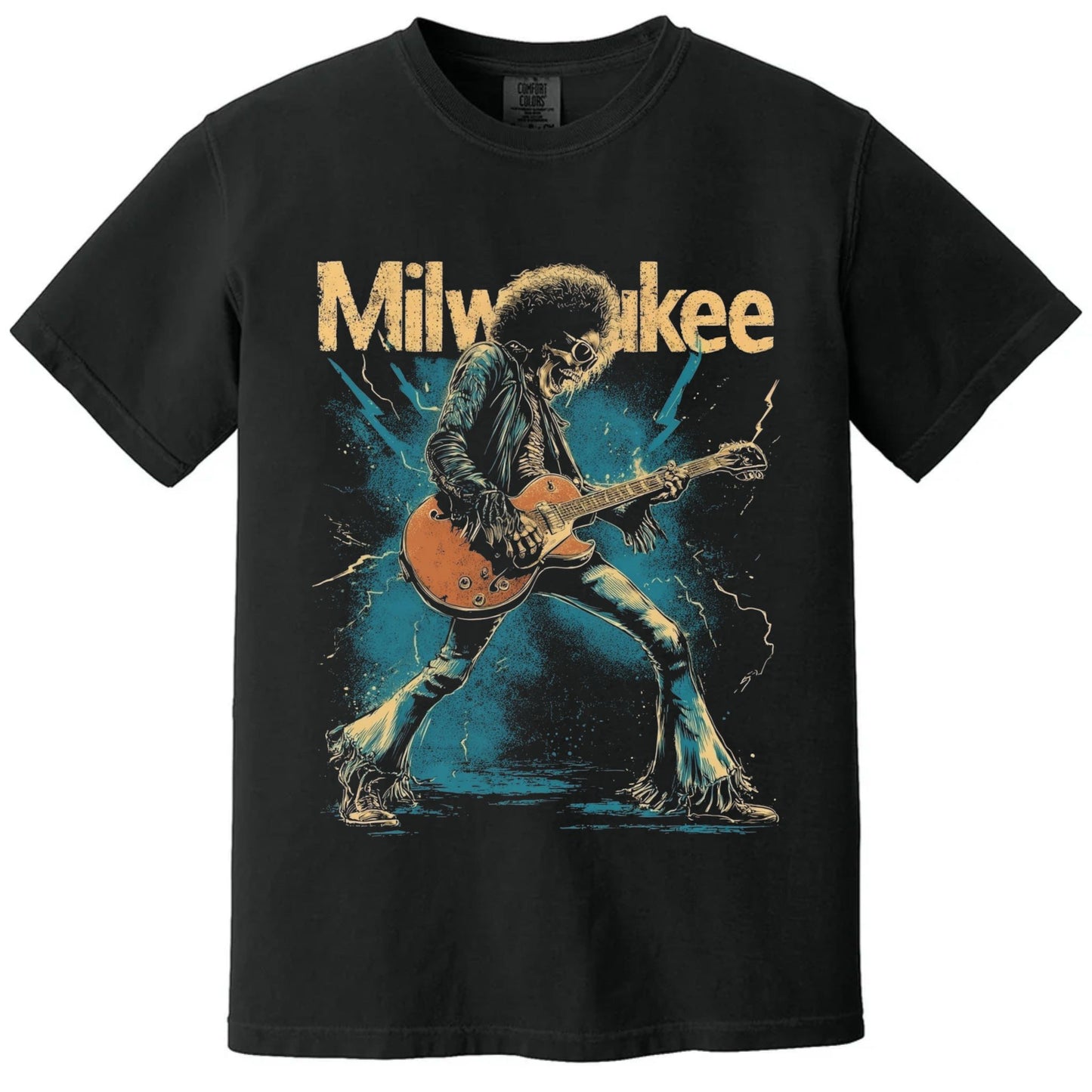 MKE Rocker T-Shirt | Comfort Colors® 1717 Black