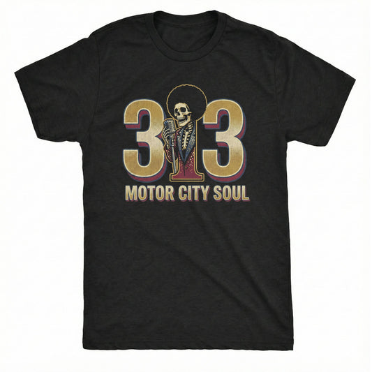 313 Soul Tee | Classic Tee Black
