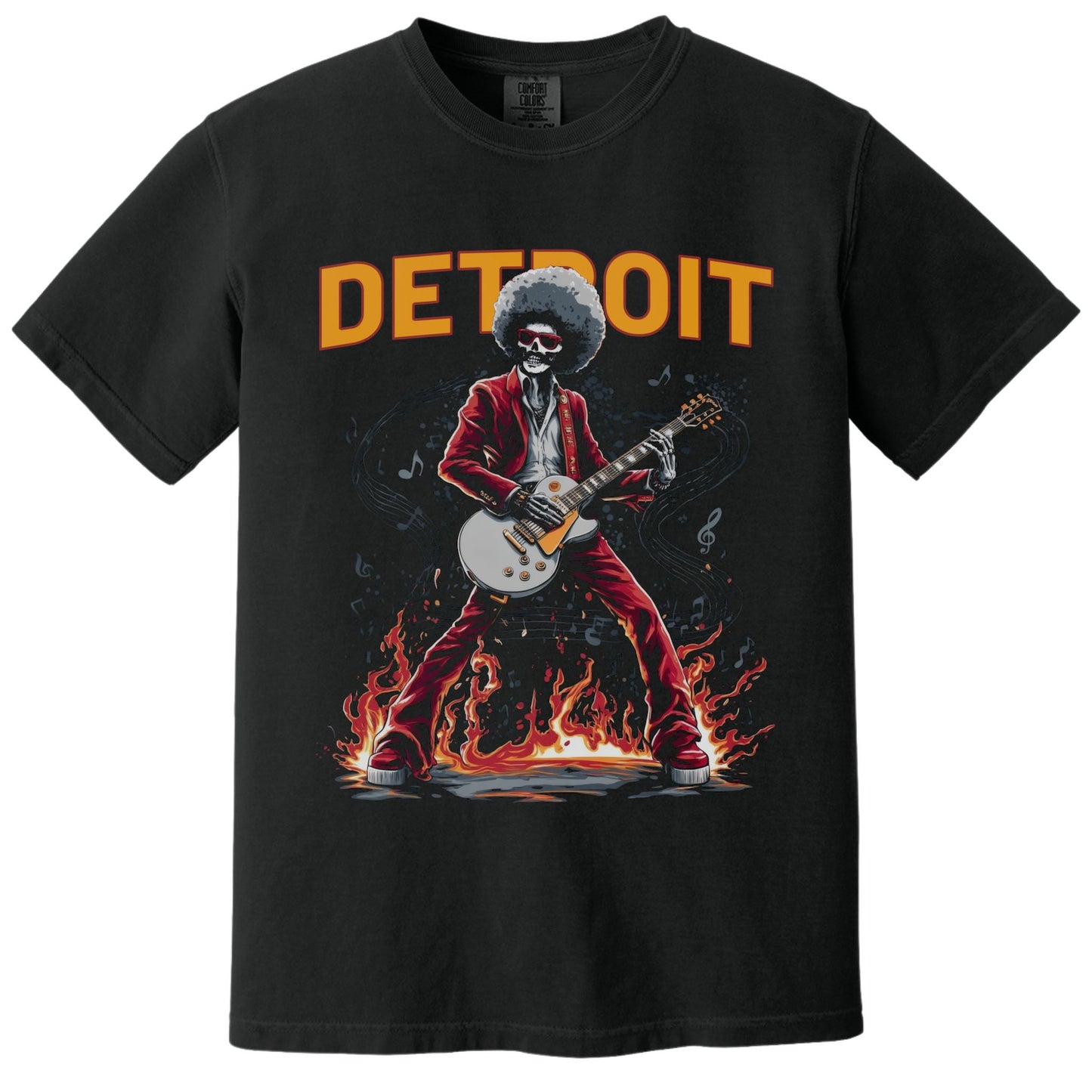 Detroit Funkster T-Shirt | Comfort Colors® 1717 Black