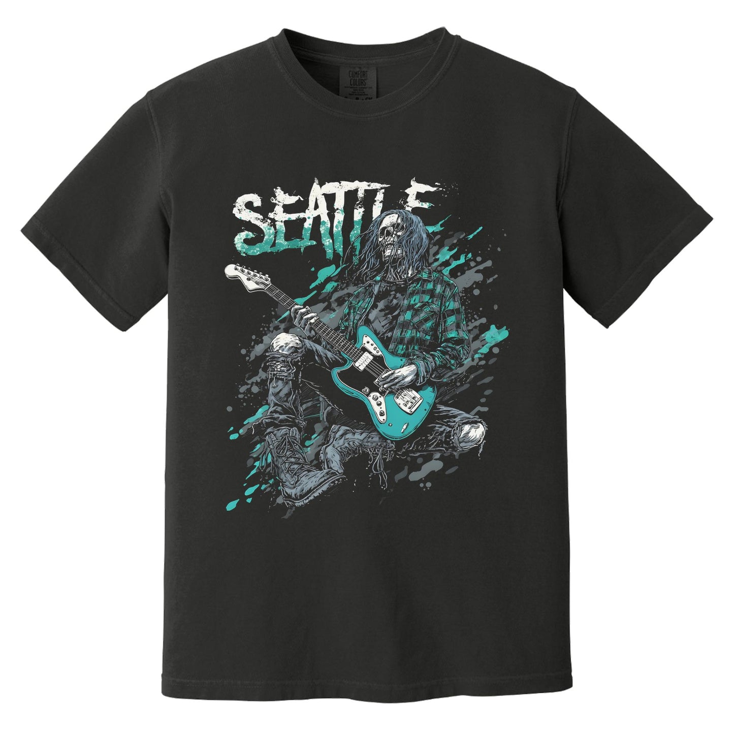 Seattle Angst T-Shirt | Comfort Colors® 1717 Black