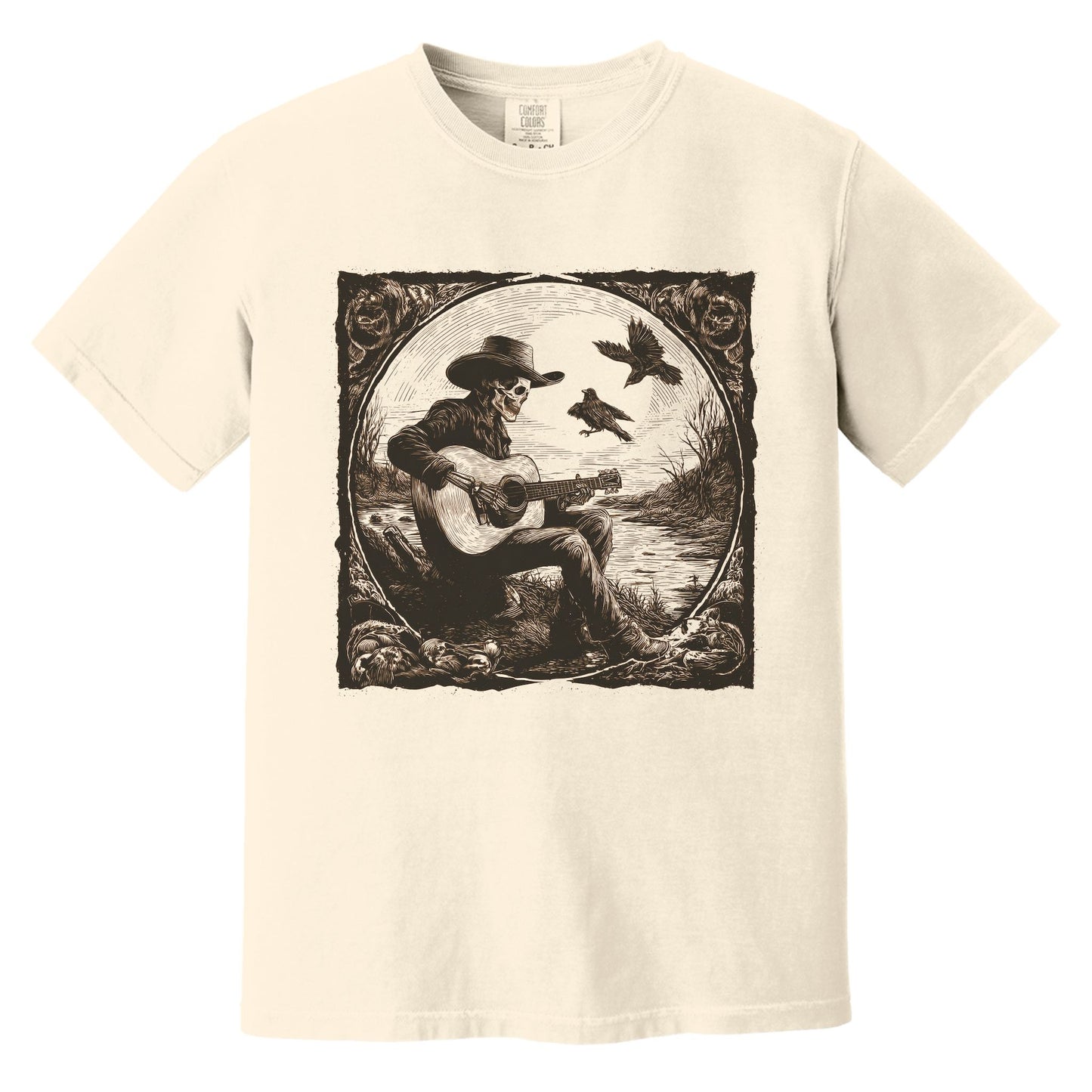 By The River T-Shirt | Comfort Colors® 1717 Ivory