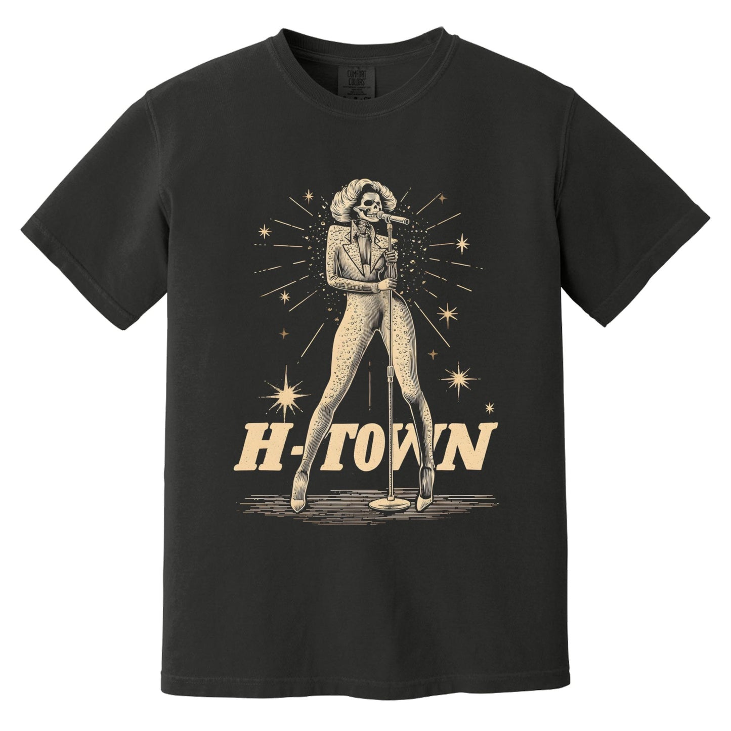H-Town T-Shirt | Comfort Colors® 1717 Black