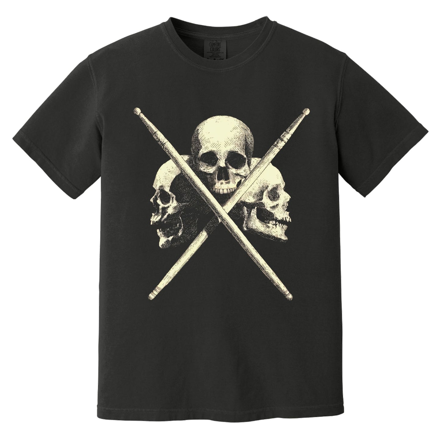 DrumX T-Shirt | Comfort Colors® 1717 Black