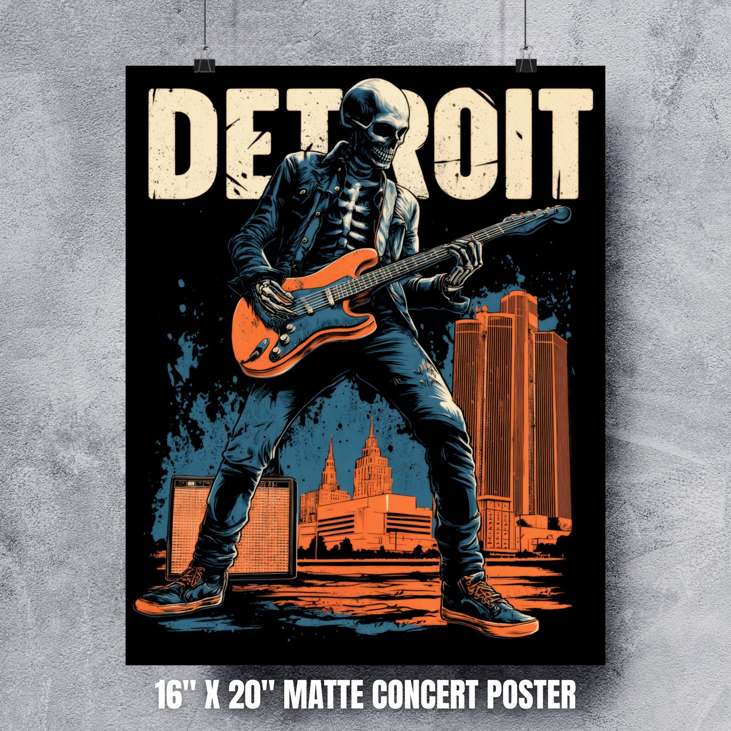 Detroit Rocker Poster