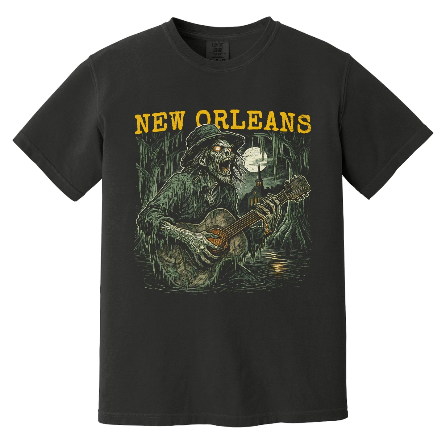 New Orleans Howler T-Shirt | Comfort Colors Black