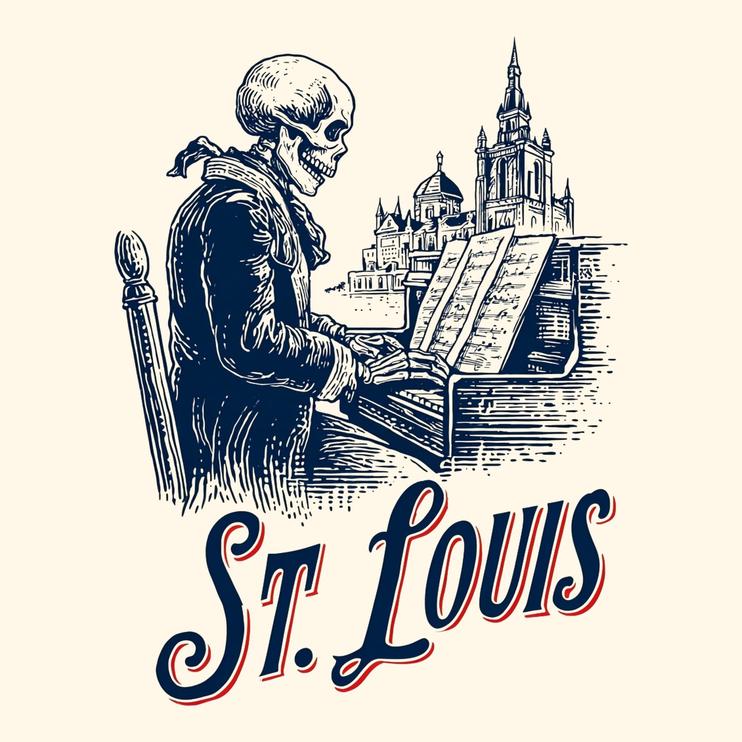Ragtime Tee Design Ivory