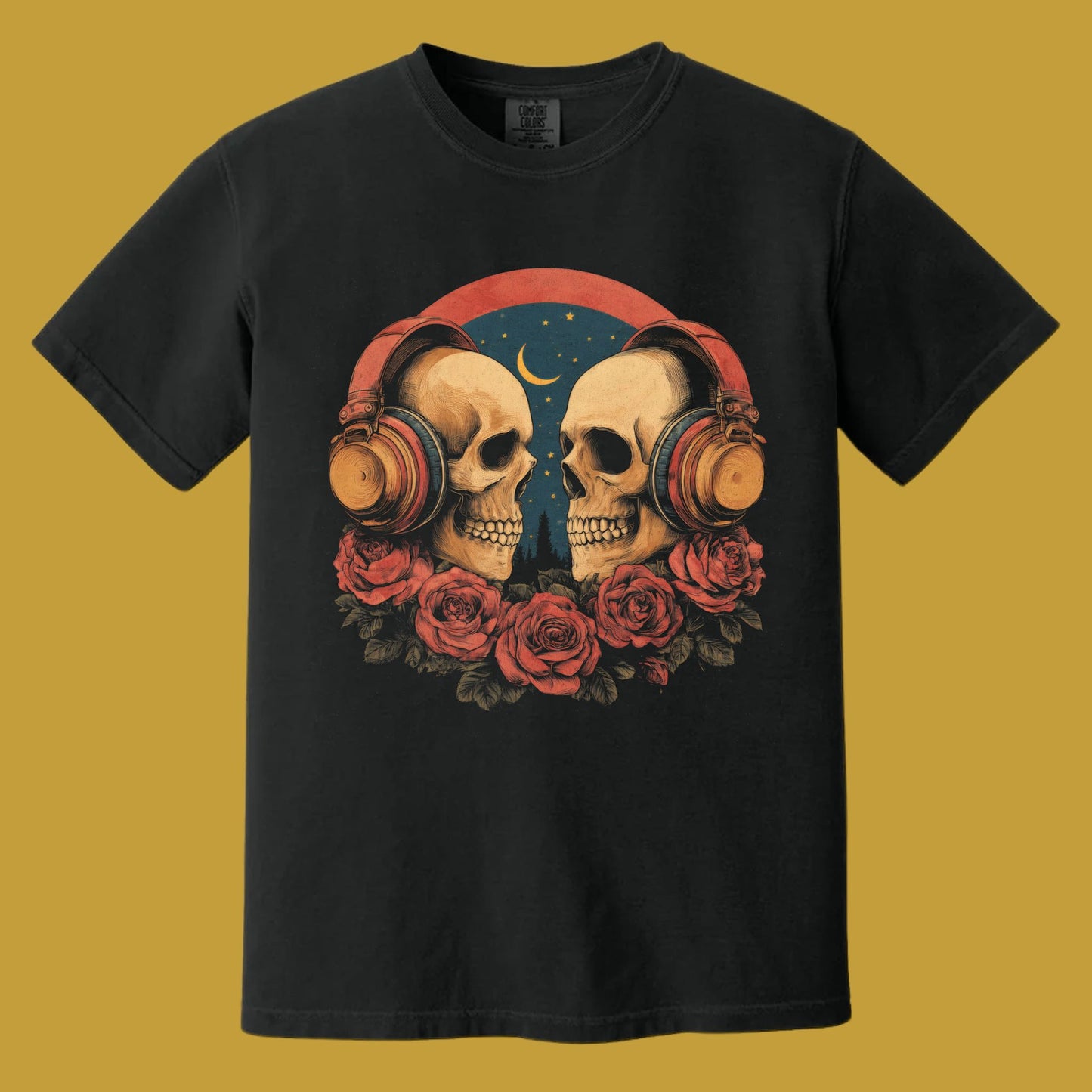 Modern Love T-Shirt | Comfort Colors® 1717 Black