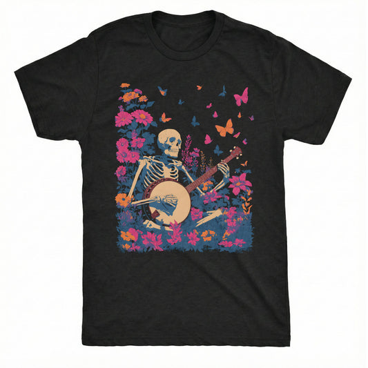 Banjo Spirit T-Shirt | Comfort Colors® 1717 Black