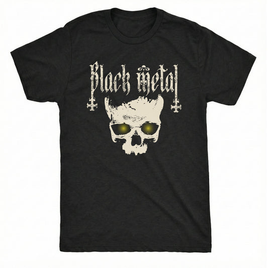 Black Metal Tee | Comfort Colors® 1717 Black