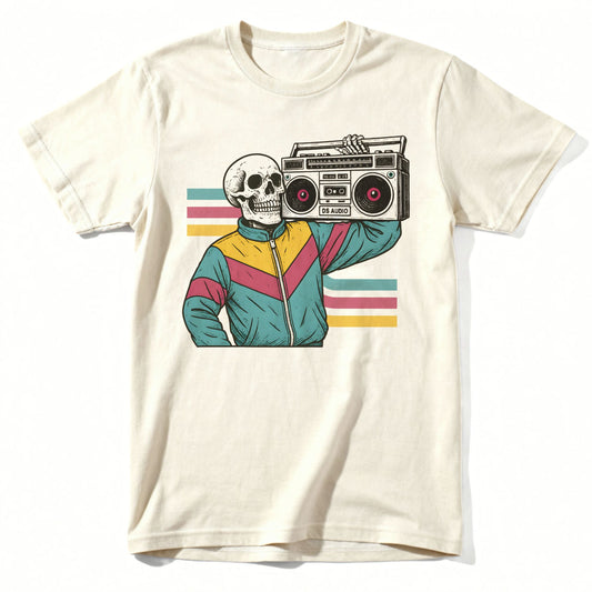 Boombox T-Shirt | Comfort Colors® 1717 Natural