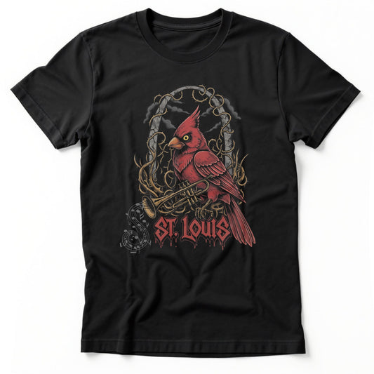 Cardinal Tee | Comfort Colors® 1717 Black