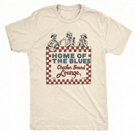 Checkerboard Tee | Classic Tee natural