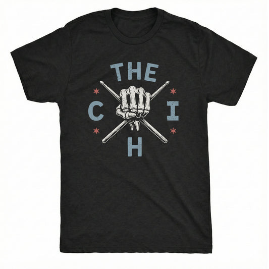 Chi Sticks Tee | Comfort Colors® 1717 Black