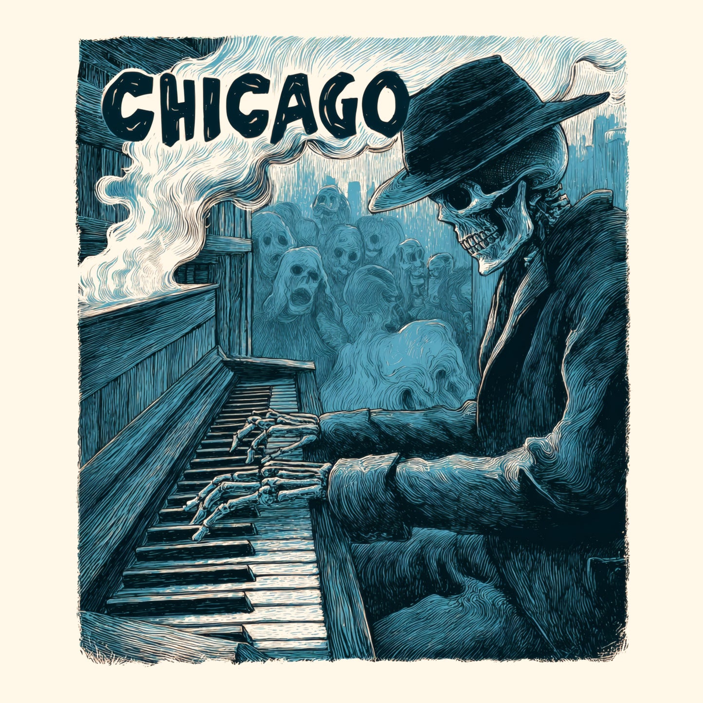 Chicago Speakeasy T-Shirt Design