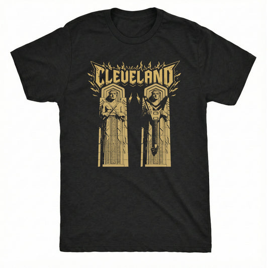 Cleveland Metal Tee | Classic Tee Black