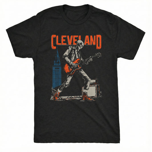 Cleveland Rocker Tee | Classic Tee Black