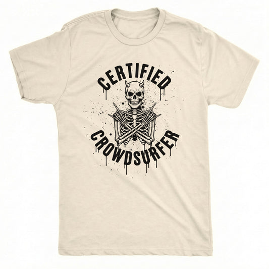 Crowdsurfer Tee | Comfort Colors® 1717 Natural