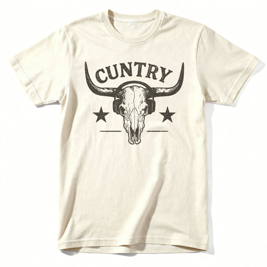 Cuntry Tee | Comfort Colors® 1717 Natural