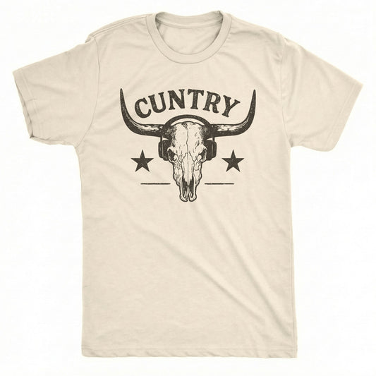Cuntry Tee | Comfort Colors® 1717 Natural