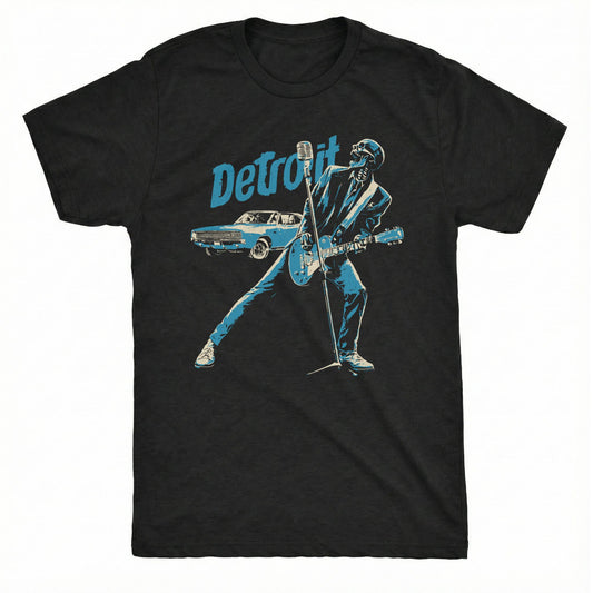 Detroit Scream Tee | Classic Tee Black