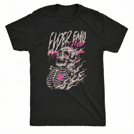 Elder Emo Club Tee | Comfort Colors® 1717 Black