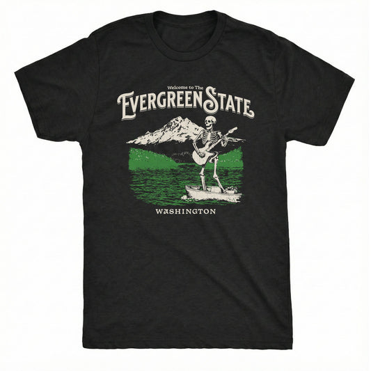 Evergreen State Tee | Classic Tee Black