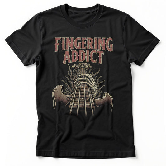 Fingering Addict Tee | Classic Tee Black