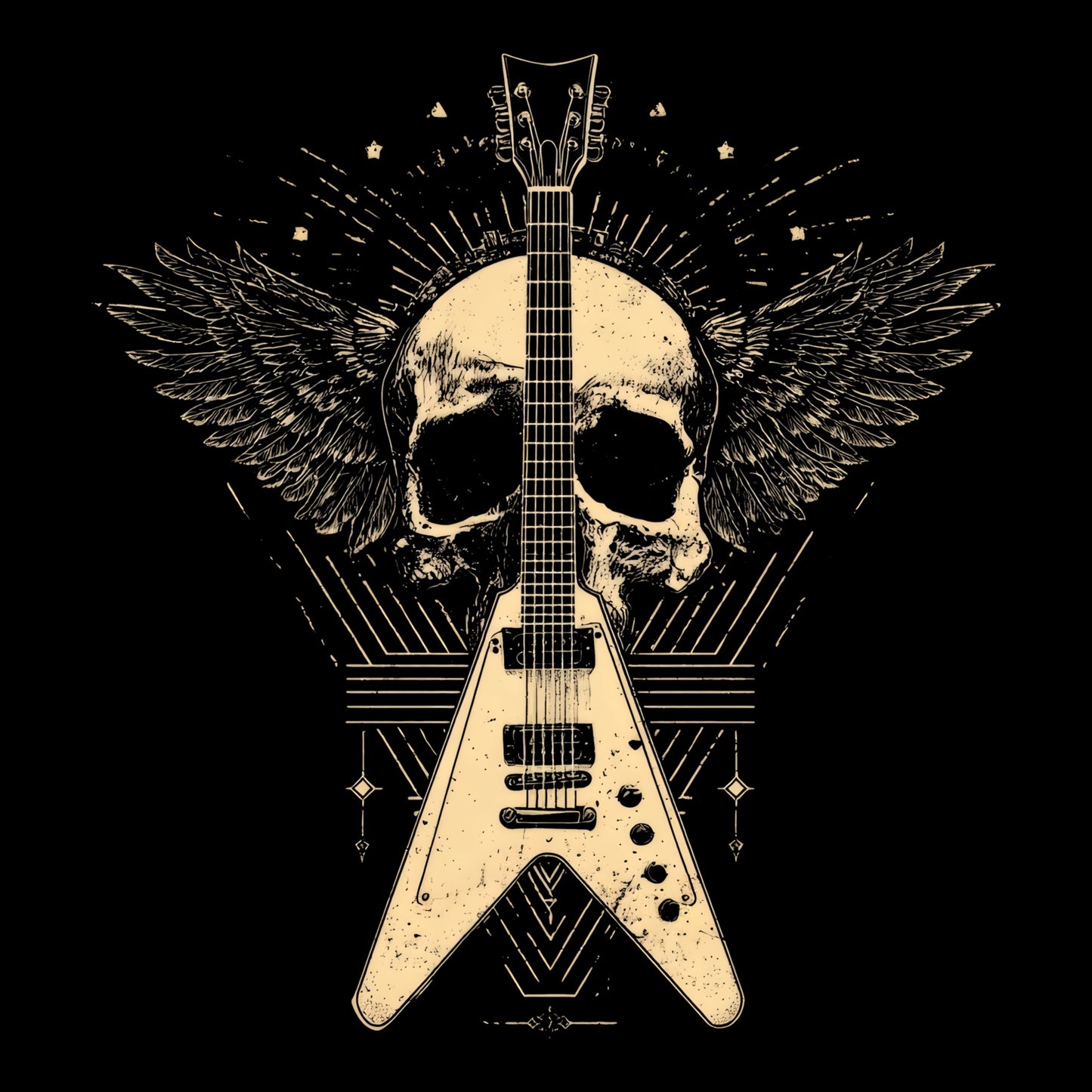 Flying V T-Shirt Design