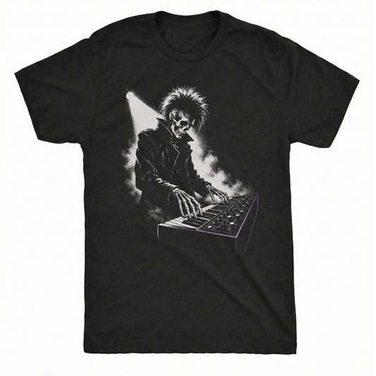 Foggy Keys Tee Black Mockup