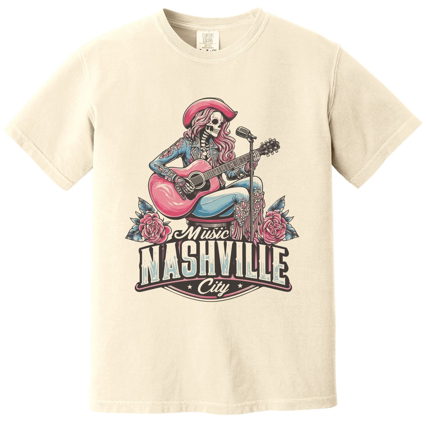 Glam Cowgirl Tee | Comfort Colors® 1717 Ivory