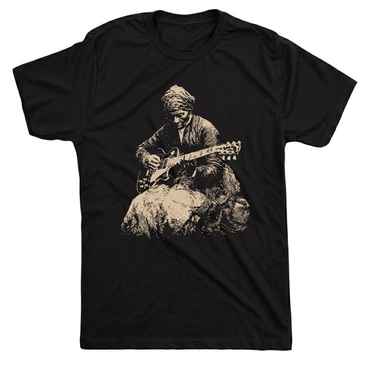 Harriet Shreds Tee Black Mockup