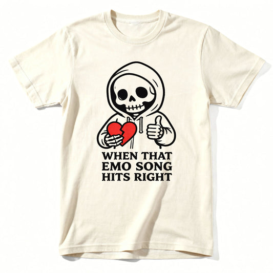 Hits Right Tee | Comfort Colors® 1717 Natural