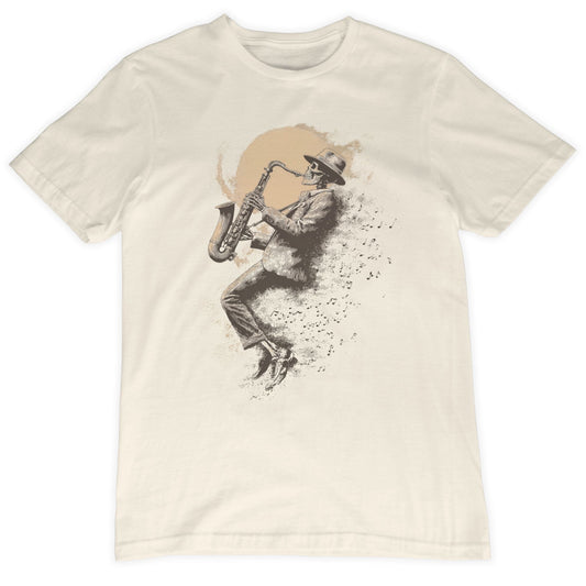 Jazz Bones T-Shirt | Comfort Colors® 1717 Natural
