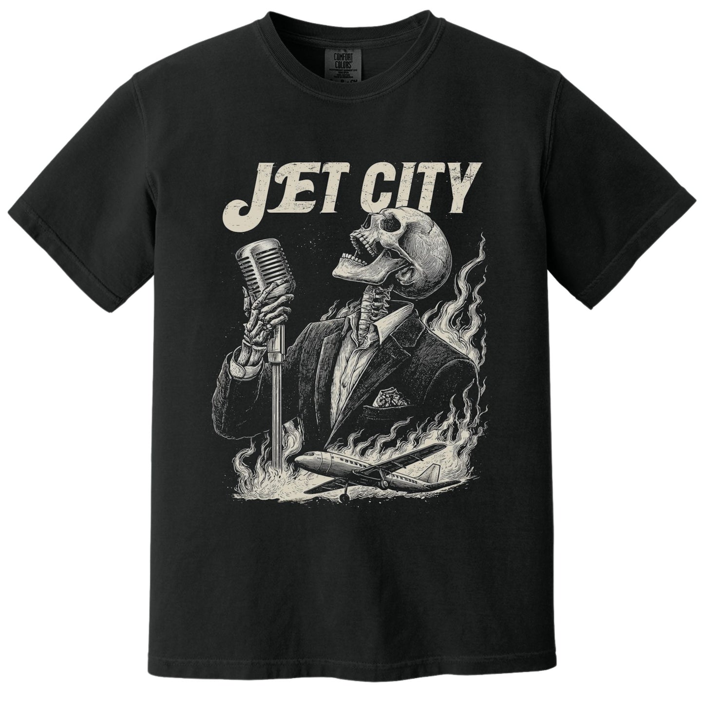 Jet City Tee | Comfort Colors® 1717 Black