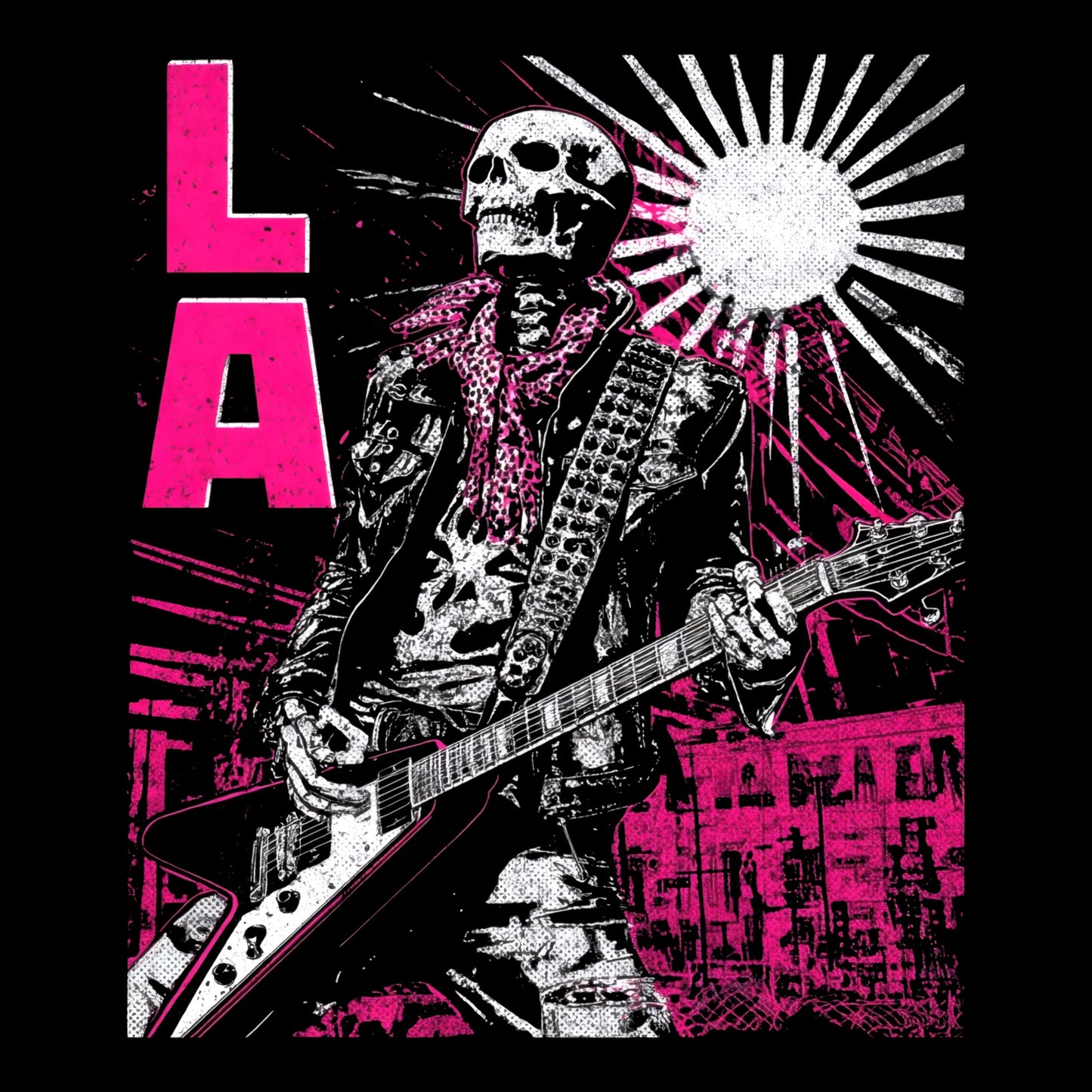 L.A. Noir T-Shirt Design