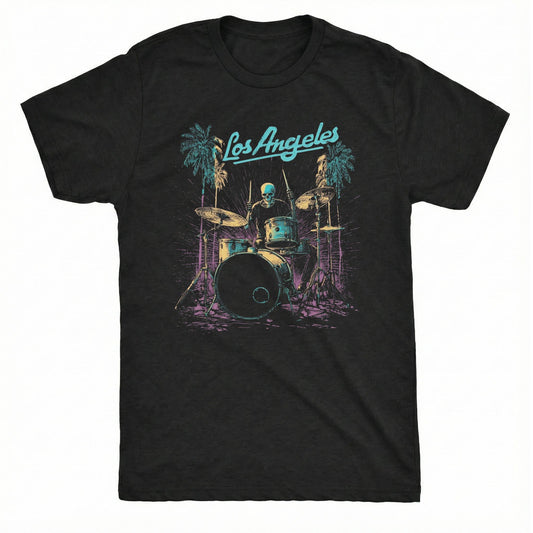 L.A. Drummer T-Shirt | Classic Tee Black