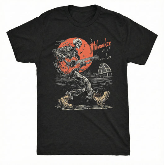 MKE Sunset T-Shirt | Classic Tee Black