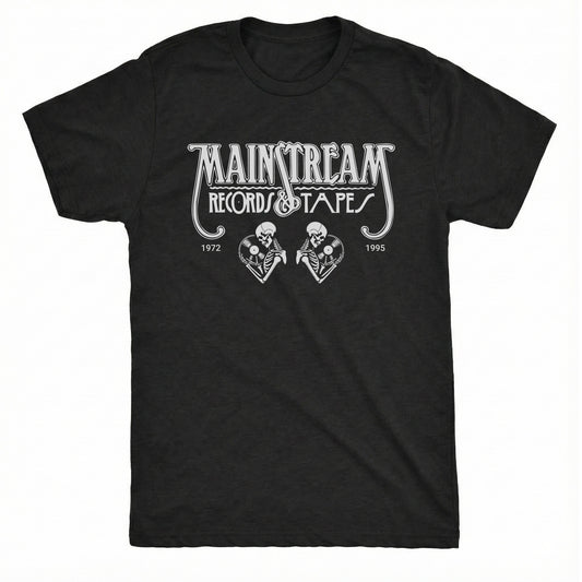 Mainstream Tee Black Mockup