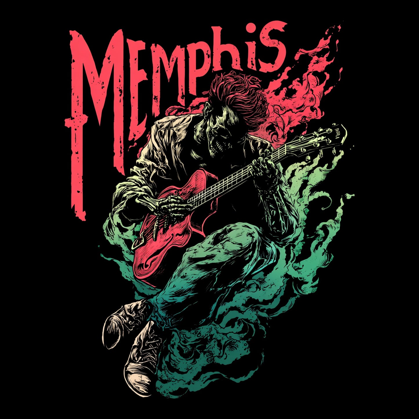 Memphis Solo Tee Design