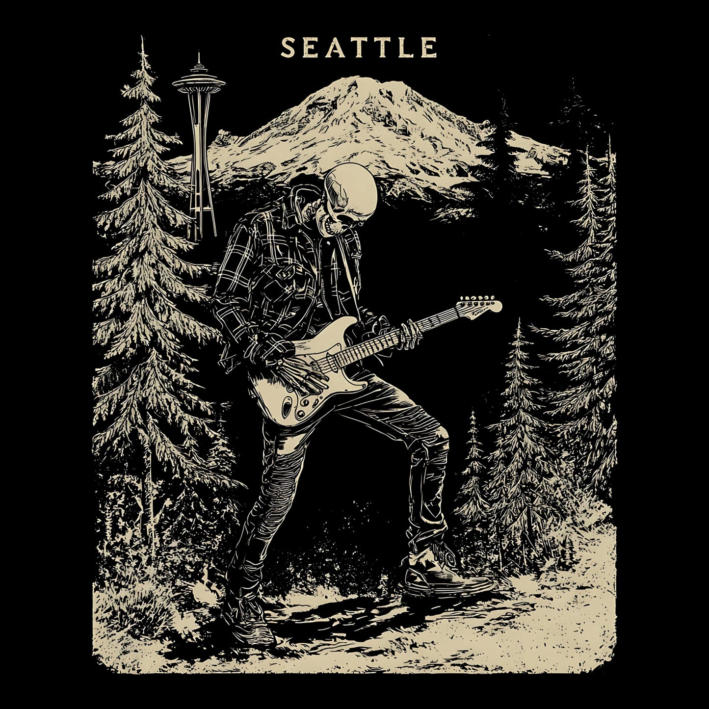 Mt. Rainier T-Shirt Design