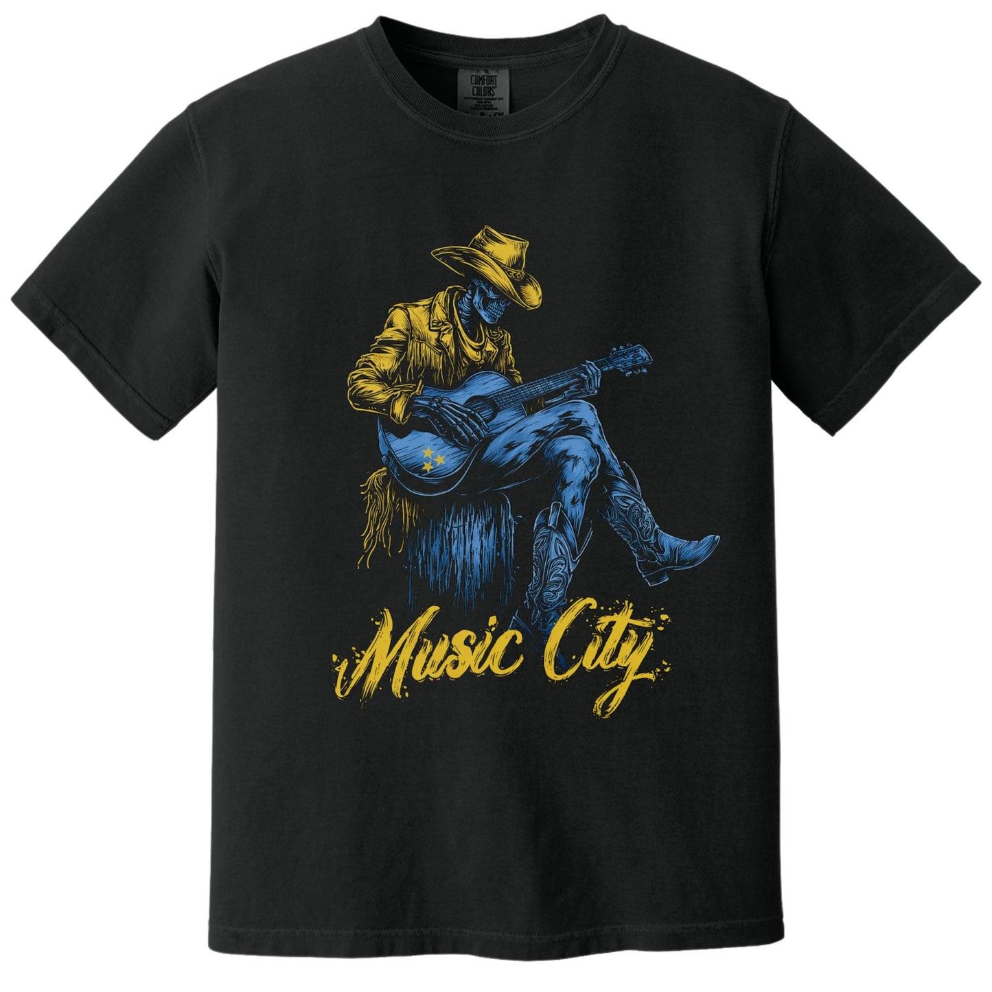 Music City Tee | Comfort Colors® 1717 Black